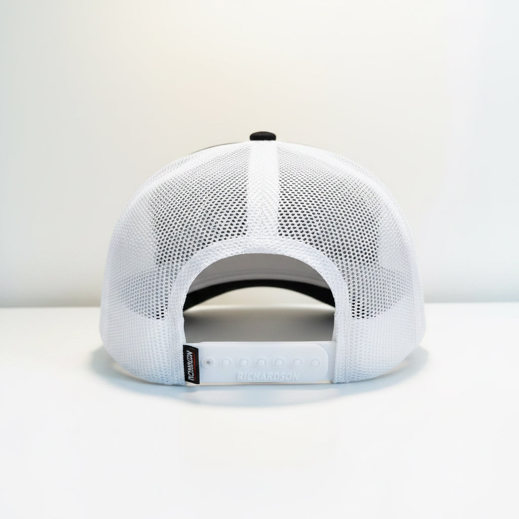 The Chalkboard Trucker Hat (Navy/White)