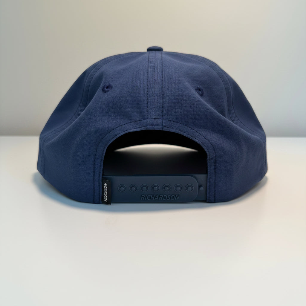 The Chalkboard Rope Hat (Navy/Red)