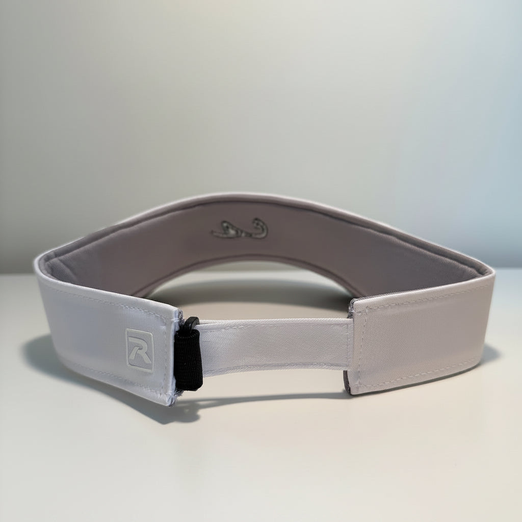 The Chalkboard Visor (White/Dark Green)