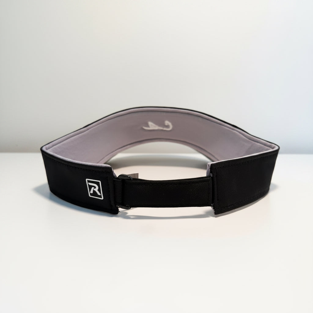 The Chalkboard Visor (Black/White)