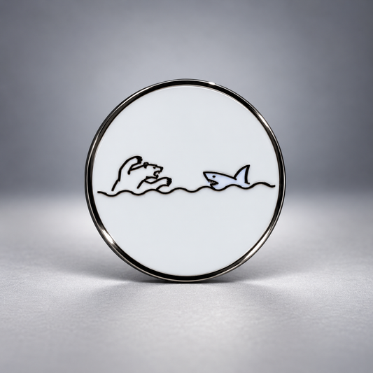 The Bear vs. Shark Ball Marker
