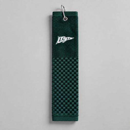 The LGLG Tri-Fold Towel (Hunter Green)