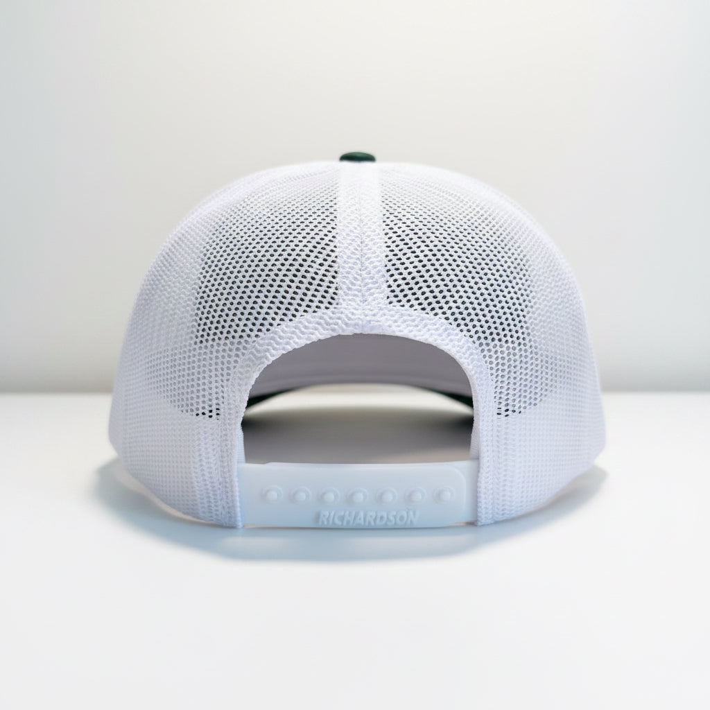 The Chalkboard Trucker Hat (Green/White)