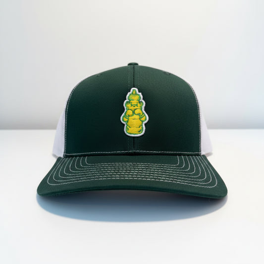 The Fight Honey Trucker Hat (Green/White)