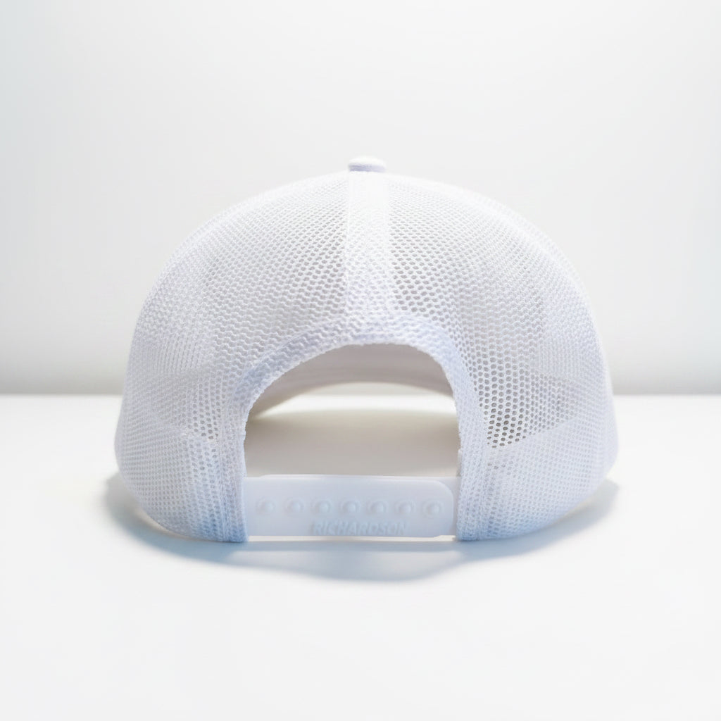 The Fight Honey Trucker Hat (White/White)