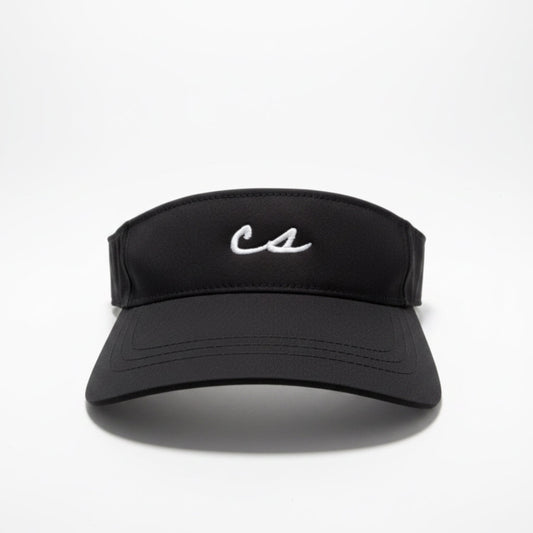The Chalkboard Visor (Black/White)