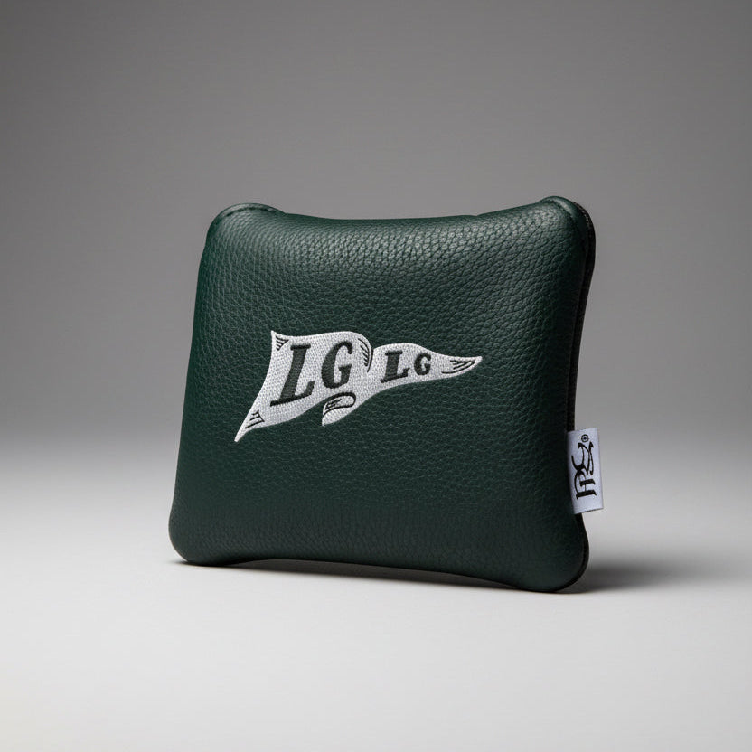 The LGLG Flag Mallet Putter Cover (Green)
