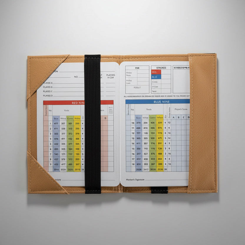LGLG Flag Scorecard Cover (White)