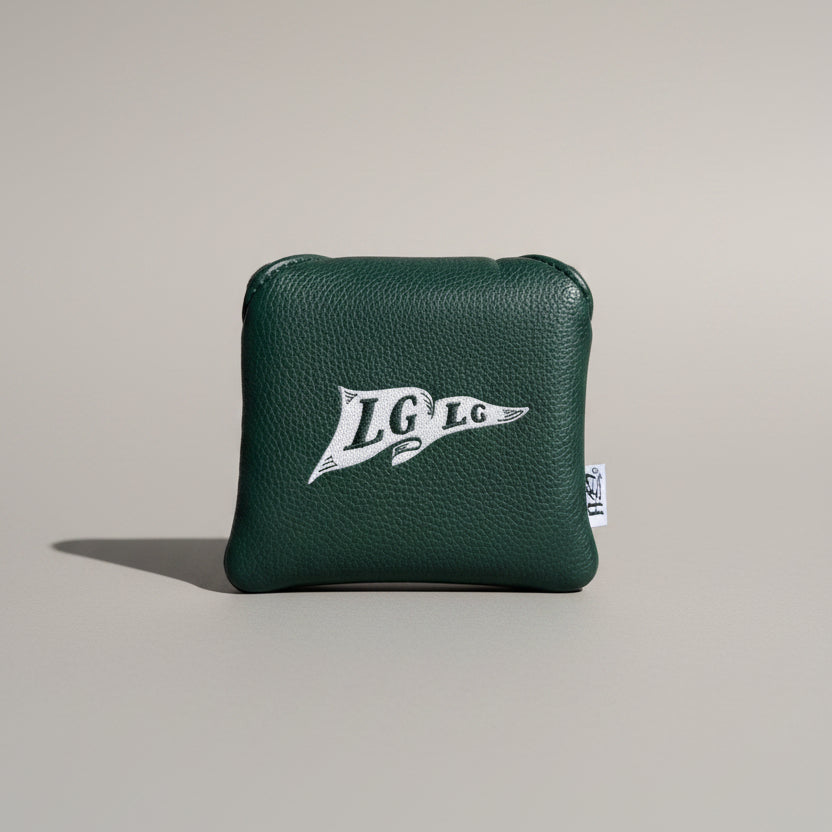 The LGLG Flag Mallet Putter Cover (Green)