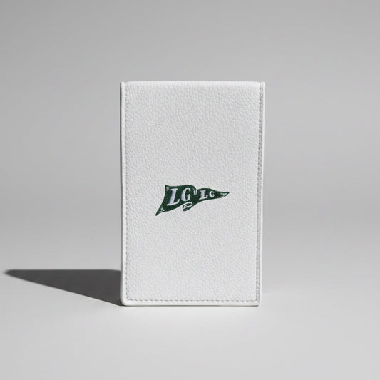 LGLG Flag Yardage Book Cover (White)