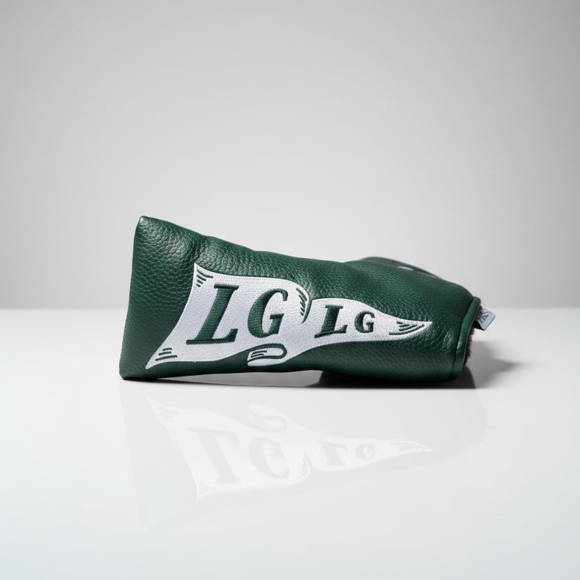 The LGLG Flag Blade Putter Cover (Green)
