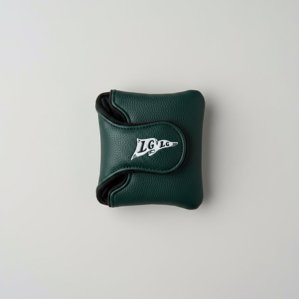 The LGLG Flag Mallet Putter Cover (Green)