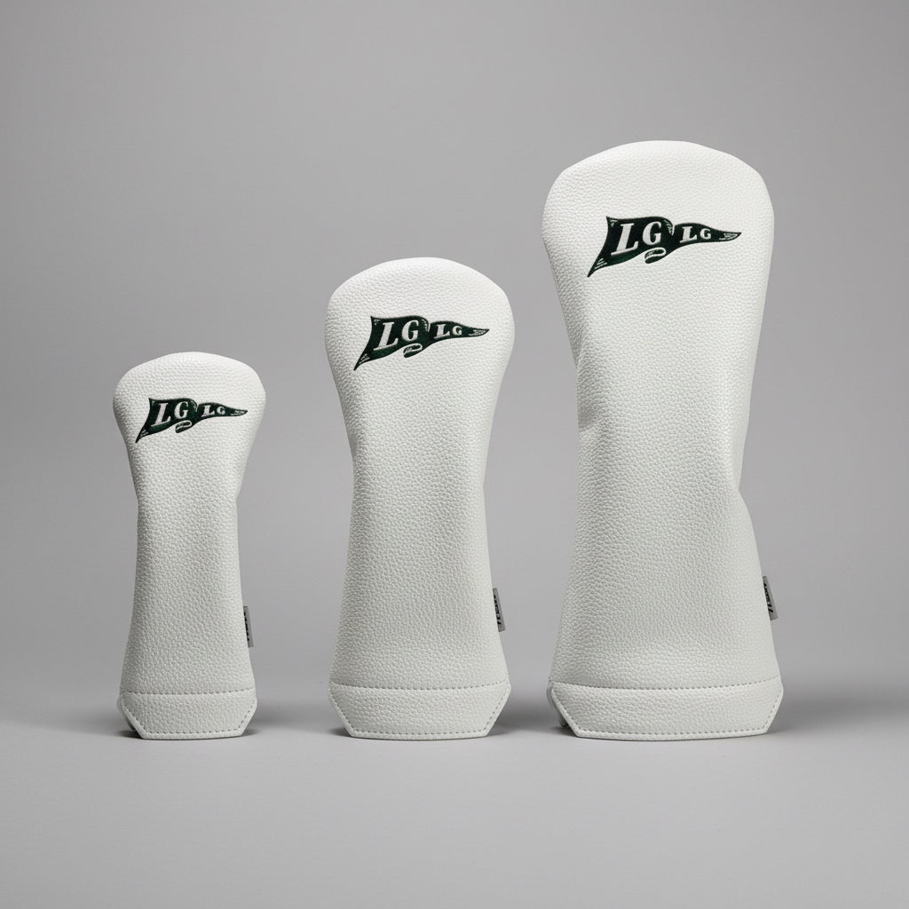 The LGLG Flag Head Cover (White)