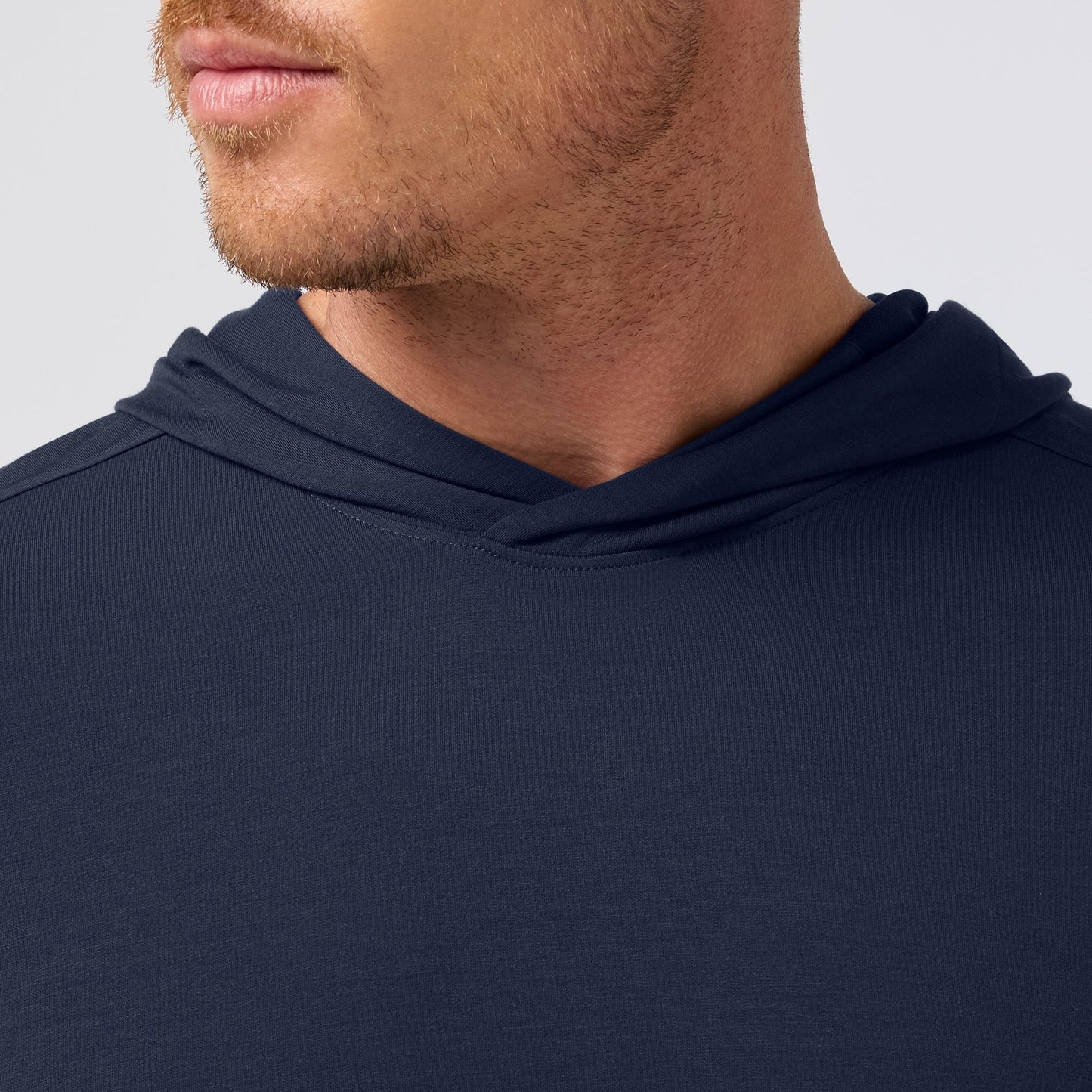 The Chalkboard Knox LS Hoodie by Mizzen+Main (Navy)