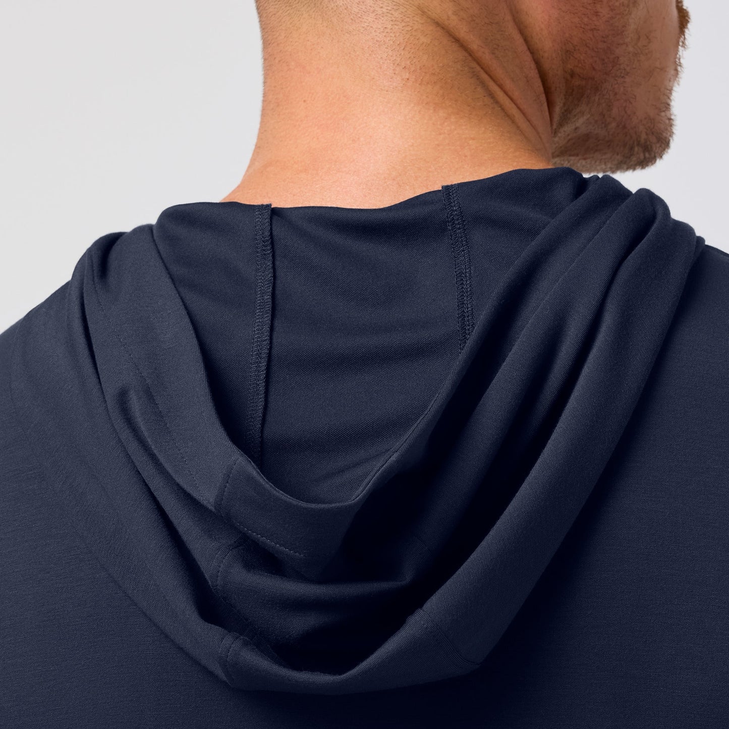 The Chalkboard Knox LS Hoodie by Mizzen+Main (Navy)