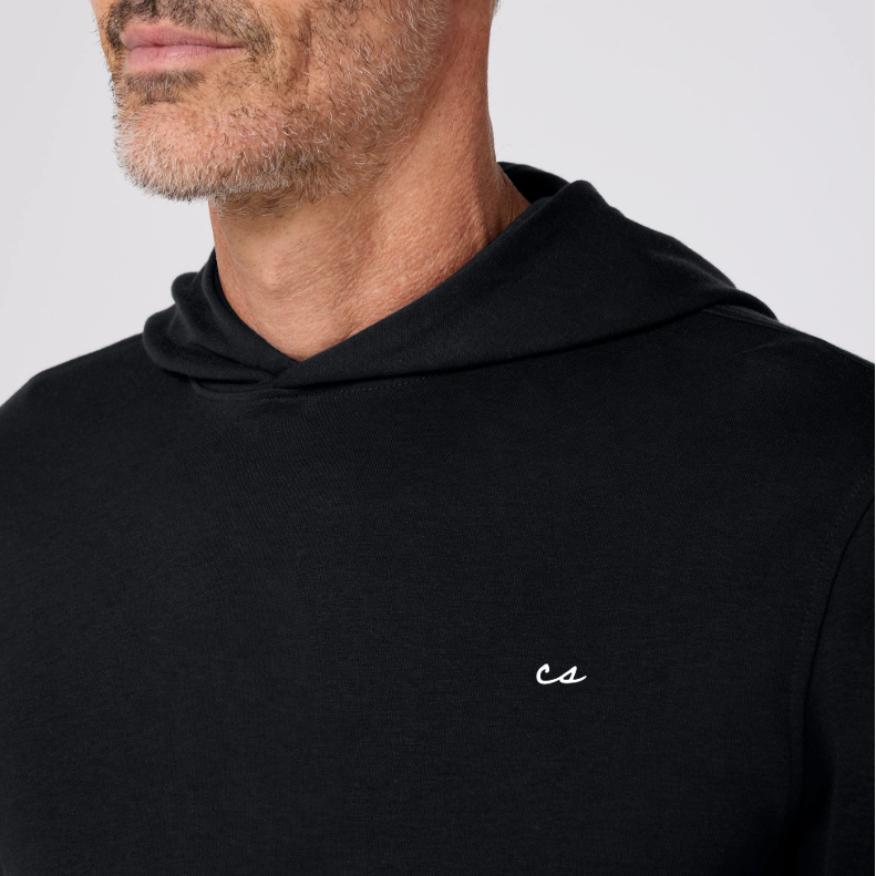 The Chalkboard KPI Hoodie by Mizzen+Main (Black)