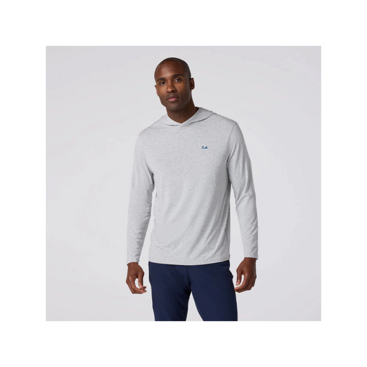 The Chalkboard Knox LS Hoodie by Mizzen+Main (Grey)